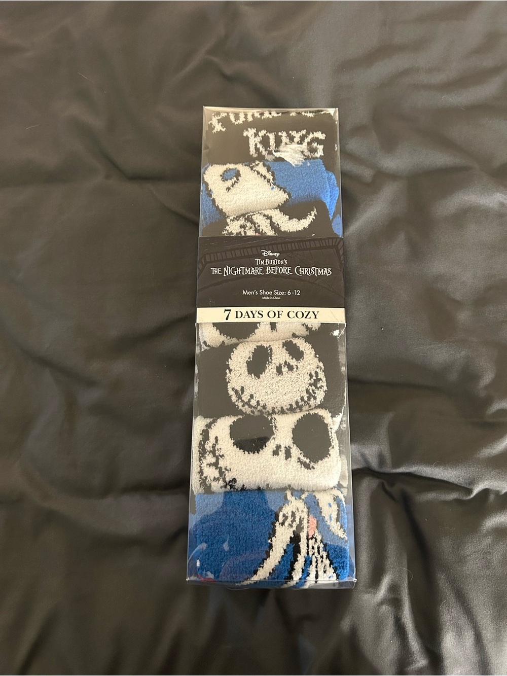 Nightmare before Christmas 7 days of cozy sock collection
